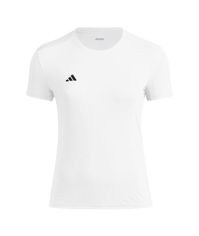 Camiseta de Running adidas Adizero E Mujer Blanco
