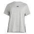 Camiseta adidas 3 Bandas Sj Mulher Cinza