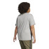 Camiseta adidas 3 Bandas Sj Mulher Cinza