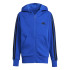 Sweat adidas 3 Bandes Fl Fz Hd Enfant Bleu/Noir