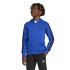 Moletom adidas 3 Bandas Fl Fz Hd Infantil Azul/Preto