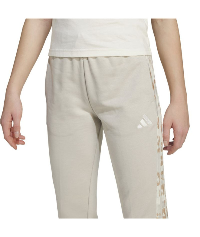 Pantalon adidas Animal 3 Bandas Ft Fille Gris