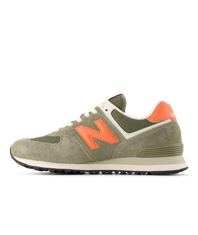 Sapatilhas New Balance 574 Verde Olivina Escura