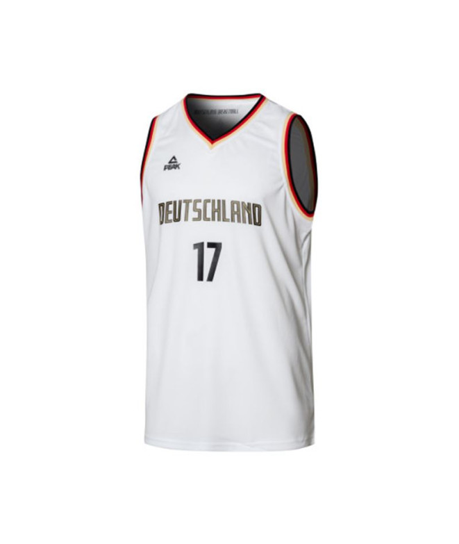 Camiseta Peak Basketball Blanco