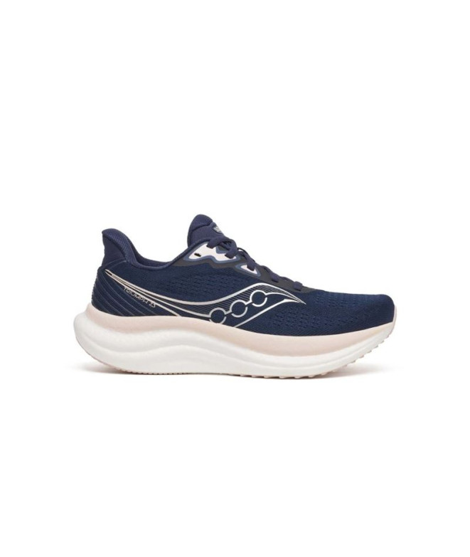 Zapatillas de Running Saucony Triumph 23 Mujer Azul Marino/Cameo