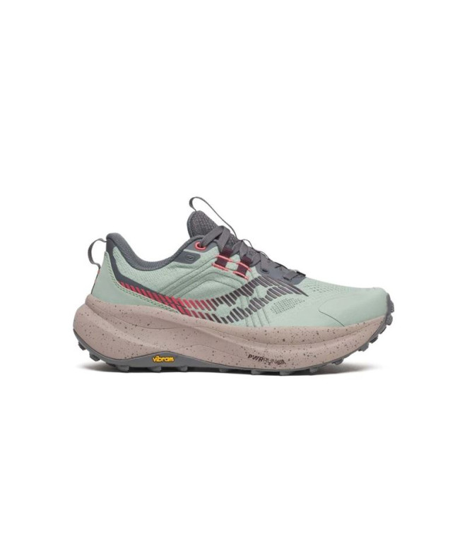 Zapatillas de Trail Saucony Xodus Ultra 4 Mujer Aloe/Barley