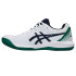 Zapatillas de Tenis ASICS Gel-Dedicate 8 Clay Hombre Blanco/Azul Oscuro