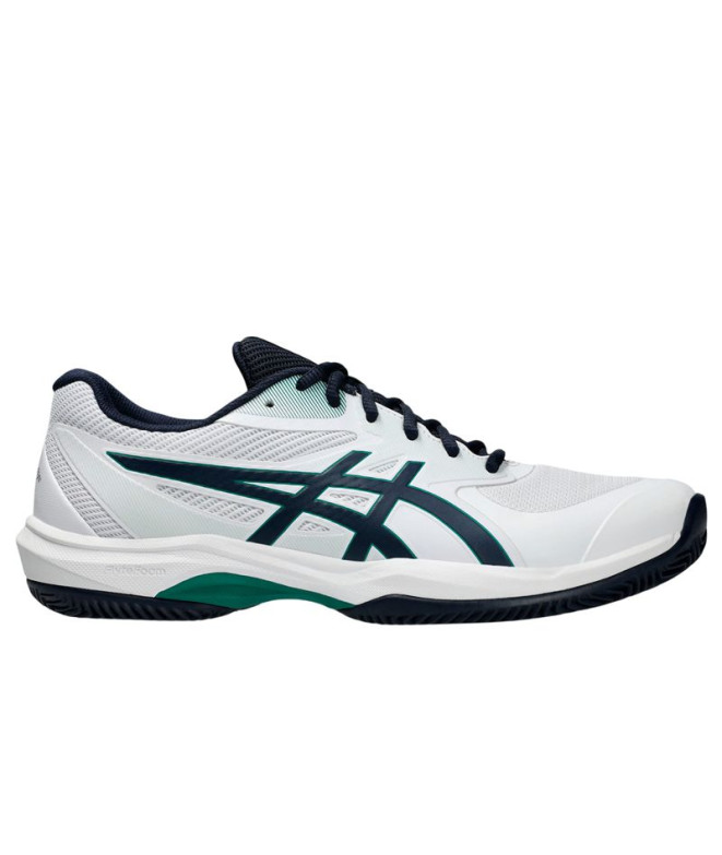 Zapatillas de Tenis ASICS Game Ff Clay/Oc Hombre Blanco/Azul Oscuro
