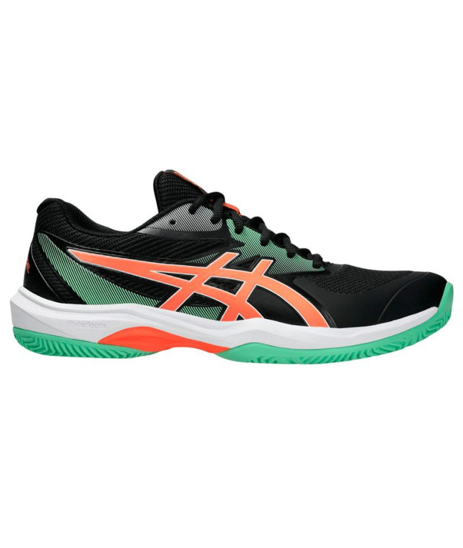 Zapatillas de Pádel ASICS Game Ff Padel Hombre Negro/Coral