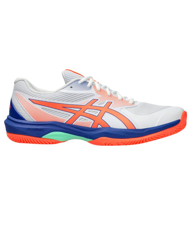 Zapatillas de Pádel ASICS Game Ff Padel Hombre Blanco/Coral