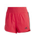 Pantalón de Fitness adidas Pacer Wvn High Mujer Rojo / Blanco