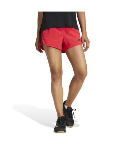Pantalon de Fitness adidas Pacer Wvn High Femme Rouge /... 2