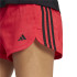 Pantalón de Fitness adidas Pacer Wvn High Mujer Rojo / Blanco