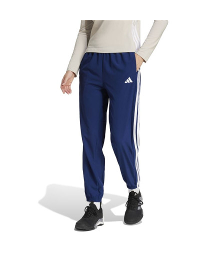Pantalon de Fitness adidas We 3 Bandas Woven Femme Bleu... 2