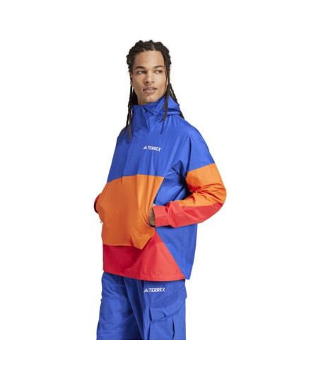 Veste de Montagne adidas Xpl 2.5L Anorak Homme Bleu 2