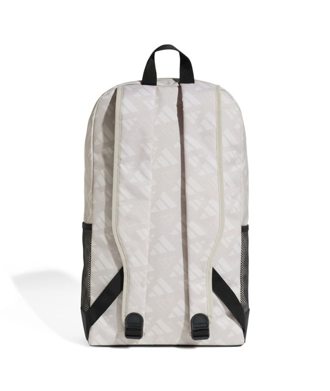Mochila adidas Lin Bp Macaco Bege / Orbit Grey...