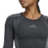Camiseta de Fitness adidas Seamless Ls Mujer Negro