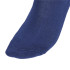 Meias adidas C Lin Crew 3P Infantil Azul Escuro / Branco / Branco