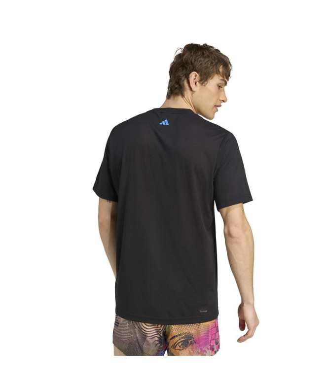 T-shirt de Fitness adidas Js T-Shirt Homme Noir