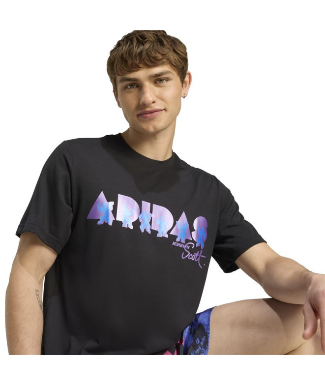 T-shirt de Fitness adidas Js T-Shirt Homme Noir