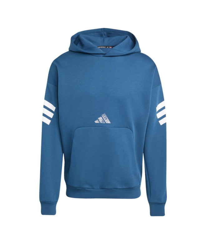 Sweat adidas Spiderman Hoo Homme Bleu