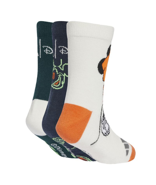 Meias adidas Lk Dy Mm 3Pp So Infantil Bege