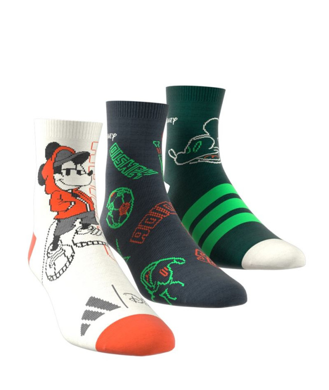 Meias adidas Lk Dy Mm 3Pp So Infantil Bege