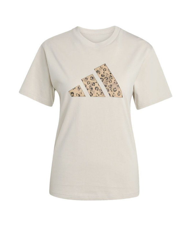T-shirt adidas Animal Femme Gris
