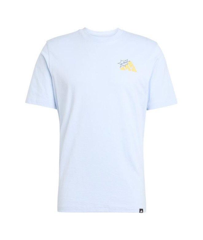 Camiseta adidas Cheese Hombre Azul