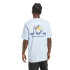 T-shirt adidas Fromage Homme Bleu