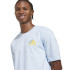 T-shirt adidas Fromage Homme Bleu