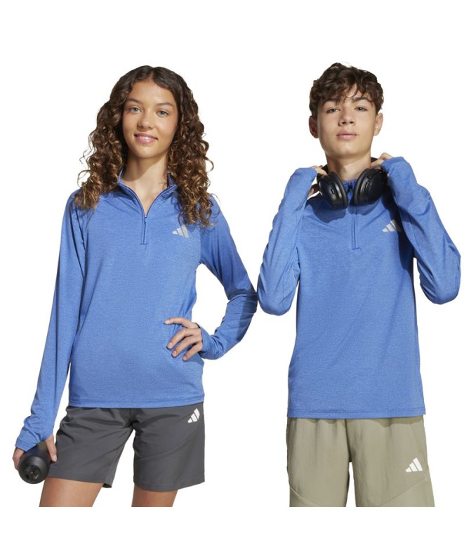 T-shirt de Fitness adidas Gt Pz Zip Ls Enfant...