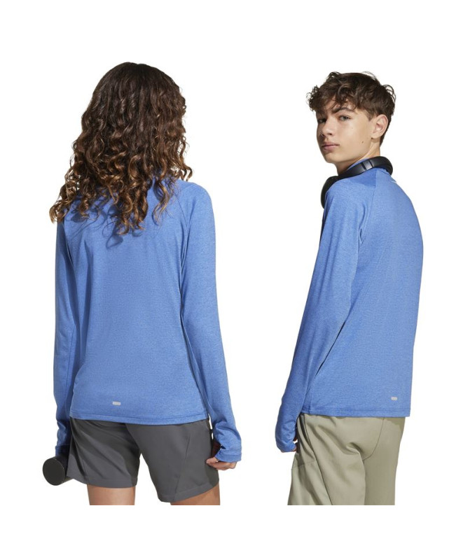 T-shirt de Fitness adidas Gt Pz Zip Ls Enfant...