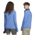 Camiseta de Fitness adidas Gt Pz Zip Ls Infantil Azul / Fusazu / Refsil