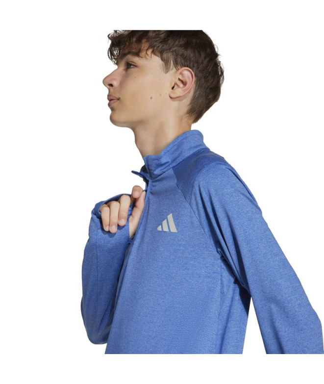T-shirt de Fitness adidas Gt Pz Zip Ls Enfant...