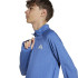 Camiseta de Fitness adidas Gt Pz Zip Ls Infantil Azul / Fusazu / Refsil