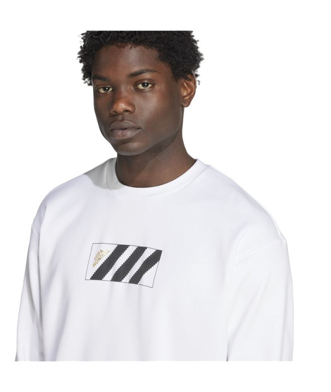 Sweat de Football adidas Copa C Homme Blanc
