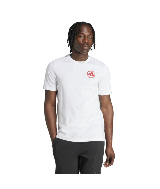 Camiseta de Futebol adidas Ftb Sticker Homem...