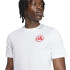 Camiseta de Fútbol adidas Ftb Sticker Hombre Blanco
