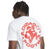Camiseta de Fútbol adidas Ftb Sticker Hombre Blanco
