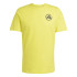 T-shirt de Football adidas Ftb Sticker Homme Jaune