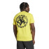 Camiseta de Futebol adidas Ftb Sticker Homem Amarelo