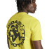 Camiseta de Futebol adidas Ftb Sticker Homem Amarelo