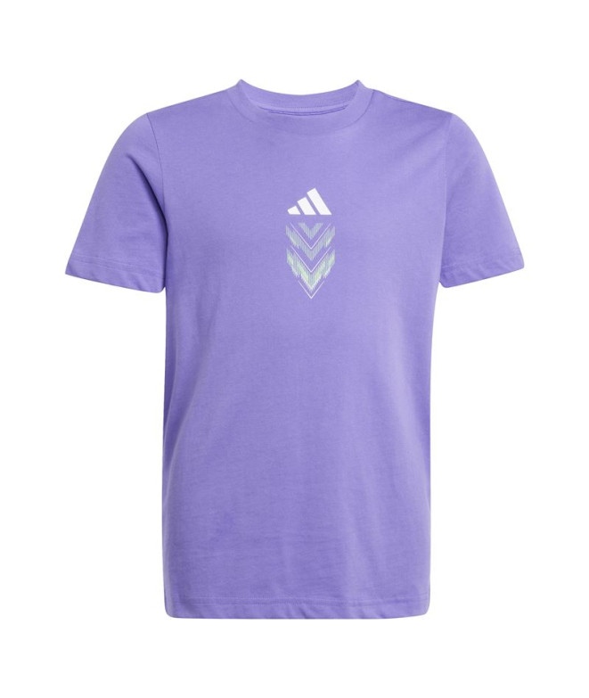T-shirt de Football adidas F50 Sign Enfant Violet