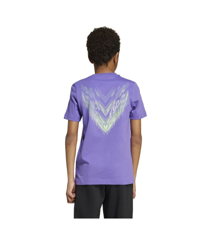 T-shirt de Football adidas F50 Sign Enfant Violet