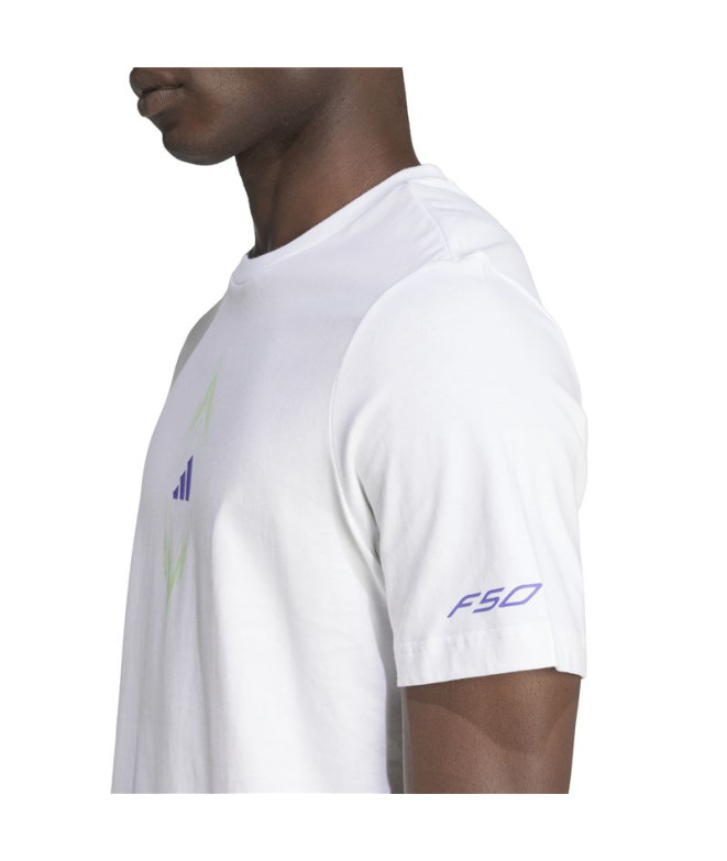 Camiseta de Futebol adidas F50 Sign Homem Branco