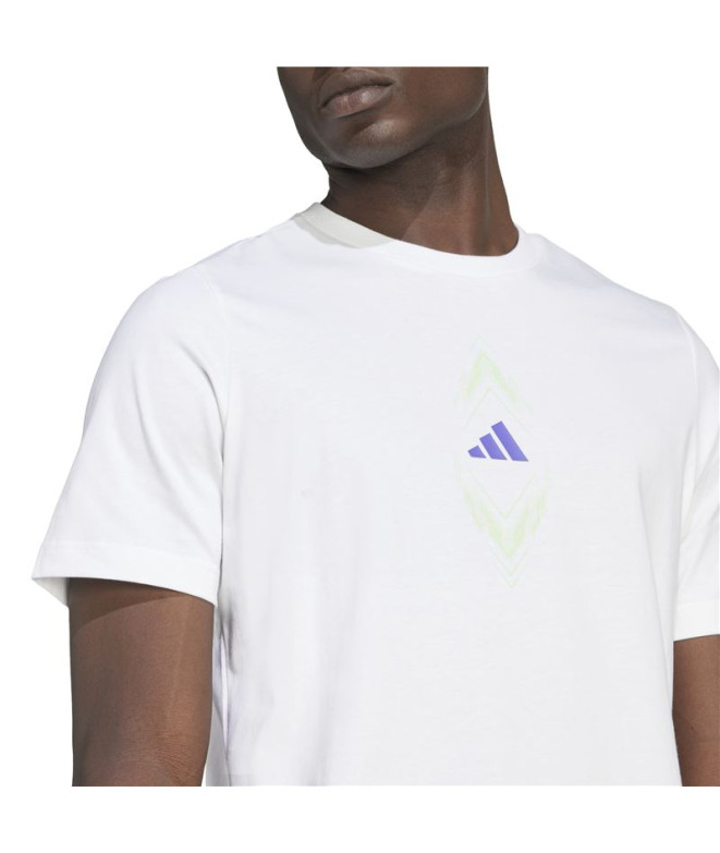 Camiseta de Futebol adidas F50 Sign Homem Branco