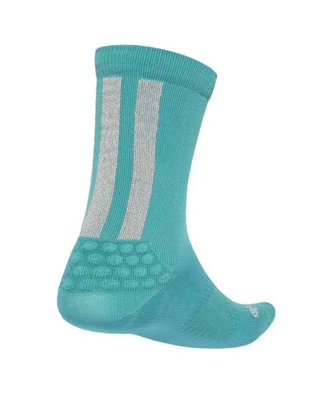 Meias de Ciclismo adidas Cyc Socks Refl Azul