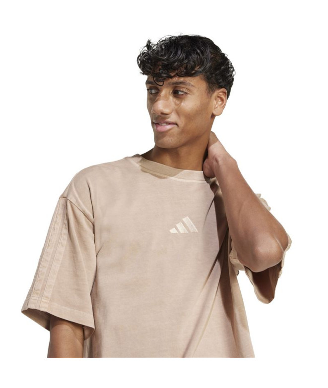 T-shirt adidas A Szn Homme Marron