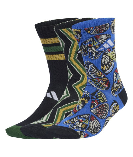 Meias adidas Farm 3Pp Mulher Multicolor